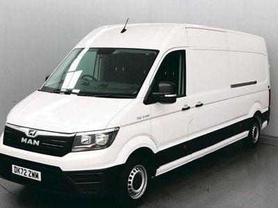 Used MAN TGE 140 HP (102 kW) 2022 White Van
