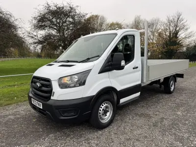 Used Ford Transit 130 HP (95 kW) 2022 White Cabriolet