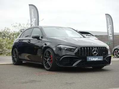 Second-hand Mercedes A45 AMG 421 CP (309 kW) 2024 Negru Hatchback