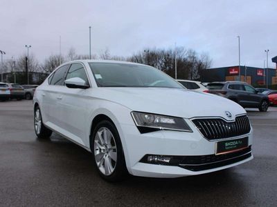 White Used 2017 Skoda Superb SE L Executive Hatchback | £16,599 (Good price)
