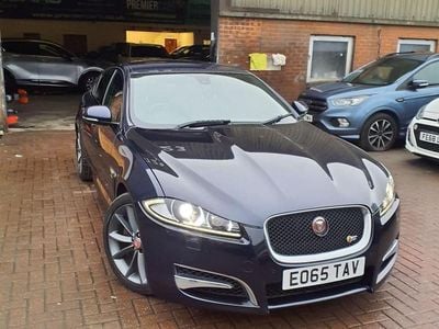 Used Jaguar XF R-Sport 200 HP (147 kW) 2015 Blue Sedan