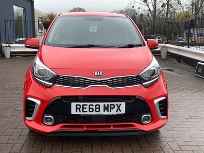 Used Kia Picanto GT-Line 99 HP (72 kW) 2018 Red Hatchback