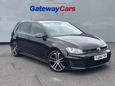 Used VW Golf VII GTD 2017 Black Hatchback