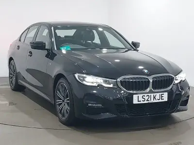 Used BMW 330e M Sport 292 HP (214 kW) 2021 Black Sedan