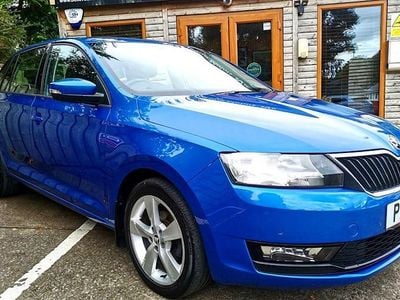 Blue Used 2018 Skoda Rapid SE Hatchback | £8,995 (A bit pricey)