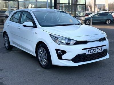 Used Kia Rio 2022 White Hatchback