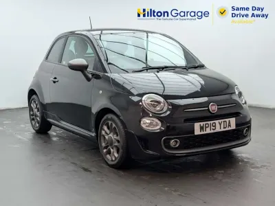 Usado Fiat 500S S 2019 Preto Citadino