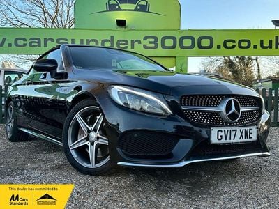 Used Mercedes C250 AMG Line Premium Plus 2017 Black Cabriolet
