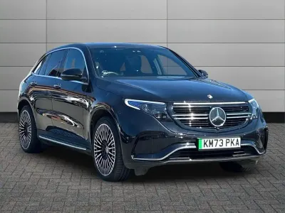 Used Mercedes EQC400 AMG Line Premium 300 kW (408 HP) 2023 Black SUV