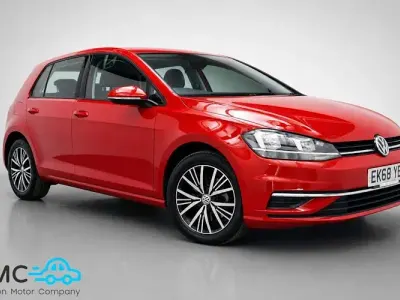 Used VW Golf VII SE 150 HP (110 kW) 2018 Red Hatchback