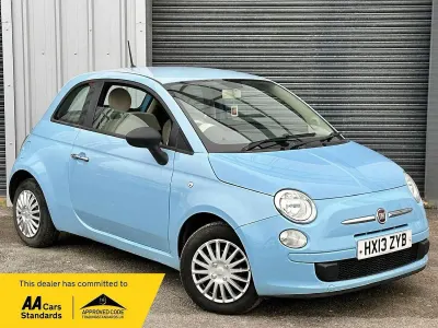 Used Fiat 500 Pop 69 HP (50 kW) 2013 Blue Hatchback