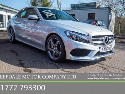 Used Mercedes C250 AMG line 2016 Silver Sedan