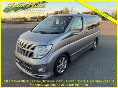 Używany Nissan Elgrand 2010 Szary Minivan