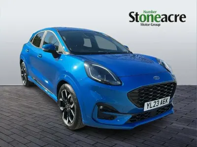 Used Ford Puma ST-Line X 123 HP (90 kW) 2023 Blue SUV