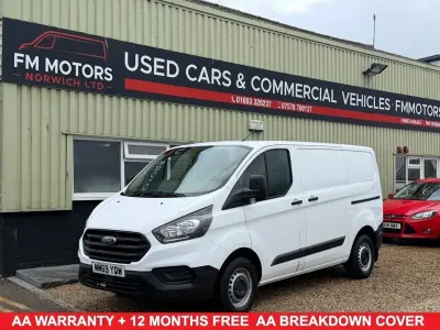 Używany Ford Transit Custom S 2019 Biały Van