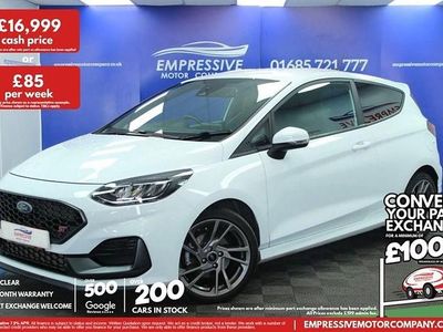 Used Ford Fiesta ST 200 HP (147 kW) 2022 White Hatchback