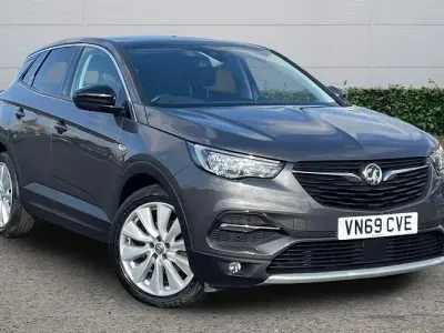 Used Vauxhall Grandland X Elite 131 HP (96 kW) 2019 Grey SUV