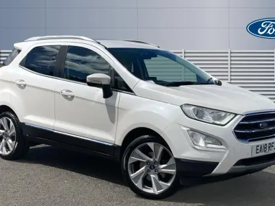 Used Ford Ecosport Titanium 101 HP (74 kW) 2018 White SUV