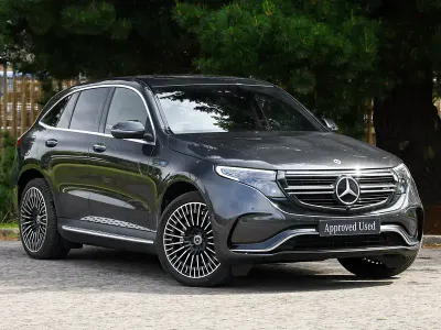 Used Mercedes EQC400 AMG Line Premium 300 kW (408 HP) 2023 Grey SUV