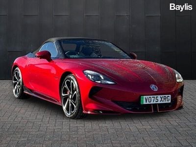 New MG Cyberster 375 kW (510 HP) 2025 Red Cabriolet