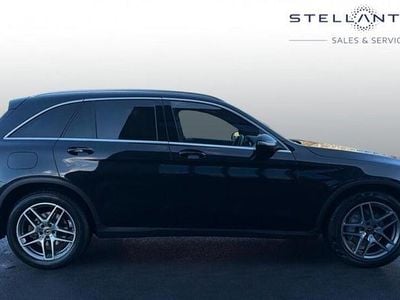 Black Used 2017 Mercedes GLC220 AMG line SUV | £17,701 (Fair price)