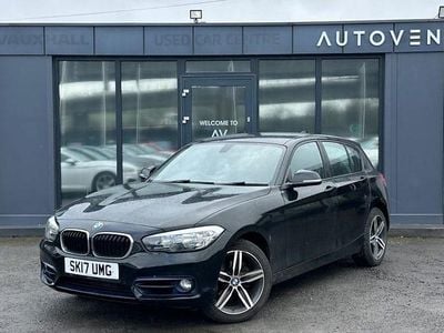 Used BMW 118 Sport Line 150 HP (110 kW) 2017 Black Hatchback