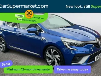 Używany Renault Clio V RS Line 90 KM (66 kW) 2022 Niebieski Hatchback