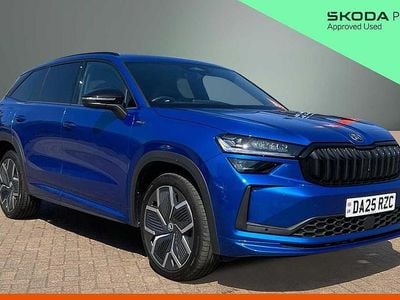 Second-hand Skoda Kodiaq SportLine 193 CP (141 kW) 2025 Albastru SUV