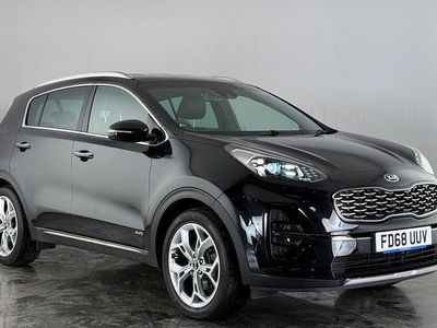 Used Kia Sportage GT-Line 185 HP (136 kW) 2019 Black SUV