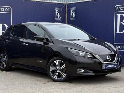 Used Nissan Leaf N-Connecta 110 kW (150 HP) 2020 Black Hatchback