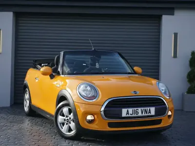 Used Mini Cooper Cabriolet 2016 Orange Cabriolet