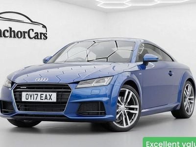 Used Audi TT S-Line 230 HP (169 kW) 2017 Blue Coupe