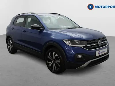 Begagnad VW T-Cross Black Edition 95 HK (69 kW) 2023 Blå SUV