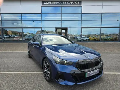 Used BMW i5 M Sport 250 kW (340 HP) 2023 Blue Sedan