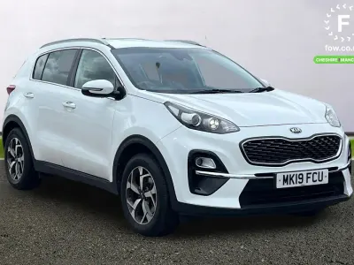 Used Kia Sportage 130 HP (95 kW) 2019 White SUV