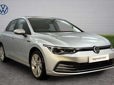 Used VW Golf VIII Style 130 HP (95 kW) 2020 Silver Hatchback