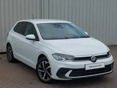Used VW Polo Match 95 HP (69 kW) 2025 White Hatchback