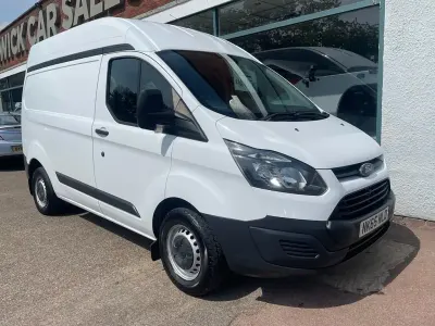 Usado Ford Transit Custom 100 CV (73 kW) 2015 Blanco Van