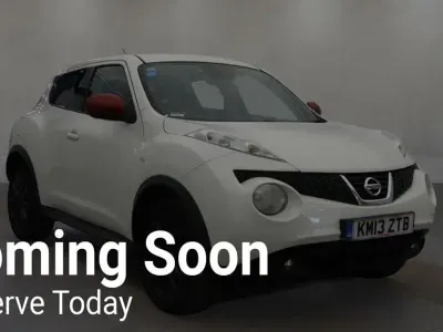 Gebraucht Nissan Juke Acenta Premium 117 PS (86 kW) 2013 Weiß SUV
