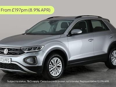 Silver Used 2023 VW T-Roc Life SUV | £16,065 (Good price)