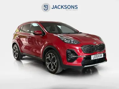 Usado Kia Sportage GT-Line 134 HP (98 kW) 2019 Vermelho SUV