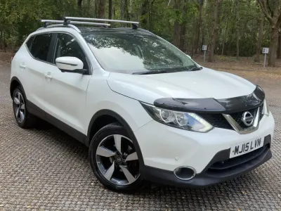 Used Nissan Qashqai N-TEC 110 HP (80 kW) 2015 White SUV