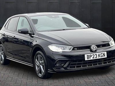 Black Used 2023 VW Polo R-line Hatchback | £18,500 (Fair price)