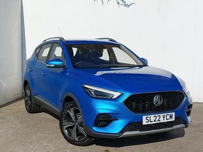 Used MG ZS Excite 106 HP (77 kW) 2022 Blue SUV