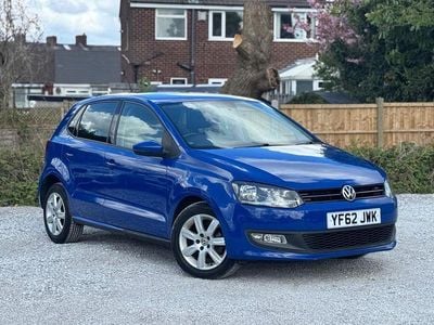 Used VW Polo Match 60 HP (44 kW) 2013 Blue Hatchback