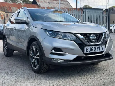 Used Nissan Qashqai N-Connecta 140 HP (102 kW) 2019 Silver SUV