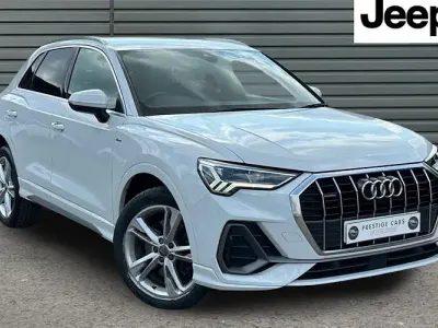 Used Audi Q3 S-Line 230 HP (169 kW) 2020 White SUV