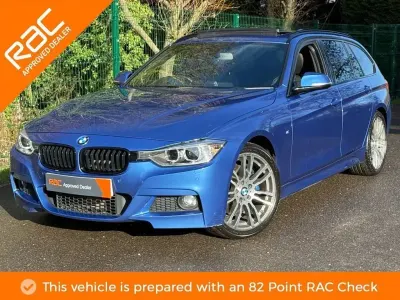 Used BMW 320 M Sport 184 HP (135 kW) 2015 Blue Estate