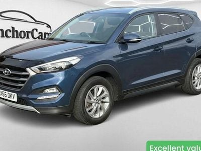 Used Hyundai Tucson SE 116 HP (85 kW) 2017 Blue SUV