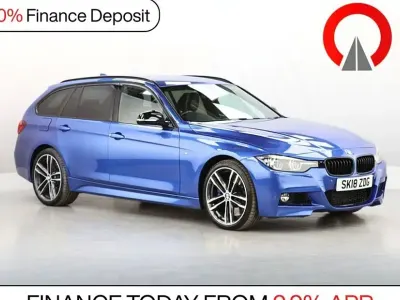 Used BMW 335 M Sport 313 HP (230 kW) 2018 Blue Estate